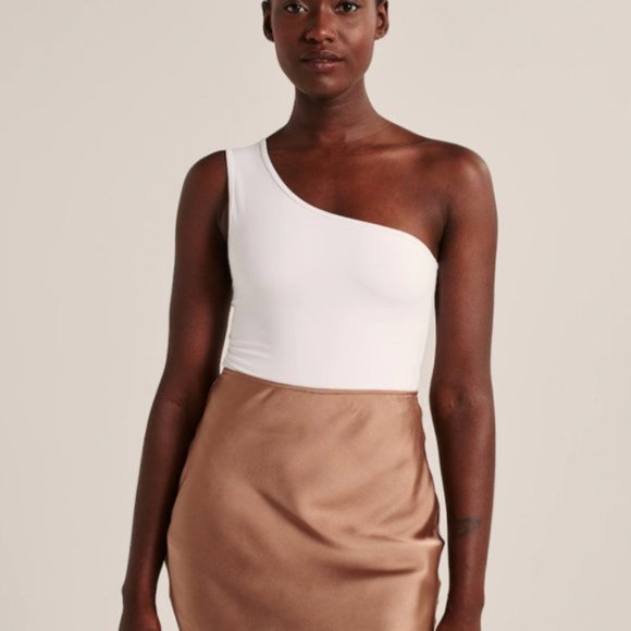 Abercrombie & Fitch Tops - NEW Abercrombie One-Shoulder Seamless Bodysuit